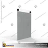 PORTA GRAFICA ACRILICO A5 (14.8*21 CMS) FORMATO MURO VERTICAL 1.5 MM + SET EMBELLECEDORES, foto 12