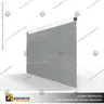 PORTA GRAFICA ACRILICO A3 (29.7*42 CMS) FORMATO MURO HORIZONTAL 2.5 MM + SET EMBELLECEDORES, foto 1