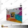 PORTA GRAFICA ACRILICO A6 (10.5*14.8 CMS) FORMATO MURO HORIZONTAL 1.5 MM + SET EMBELLECEDORES, foto 11