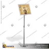 PORTA GRAFICA MARCO CLIP ALUMINIO CON PEDESTAL AJUSTABLE FORMATO A3 (29.7*42 CMS) (C10), foto 8