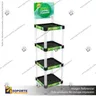 EXHIBIDOR MODULAR PARA PRODUCTOS 46*46*132 CMS PAYLOADER ESTANDAR BANDEJA BLANCA, foto 4