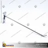 GANCHERA METALICA SIMPLE SISTEMA MALLA, foto 1