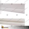 FLEJERA FRONTAL BLANCA PARA PARRILLAS, foto 1