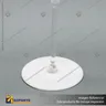 SOPORTE CON PINZA ACRILICA BASE REDONDA, foto 3