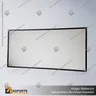 PANEL MENU SLIM BOX COLGANTE CON BRAZO TELESCOPICO (600X1200) COLOR NEGRO, foto 6