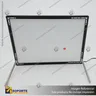 PANEL MENU SLIM BOX 1 CARA A4 CON PINES (225X304) COLOR NEGRO, foto 3