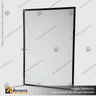 PANEL MENU SLIM BOX COLGANTE NEGRO CON BRAZO TELESCOPICO (600X900), foto 5