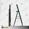 PANEL MENU SLIM BOX PALOMA PUBLICITARIA 600X1200MM NEGRO 220V, foto 5