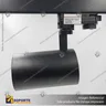 VERSALLES - FOCO LED TRACK LIGHT TRIFASICO COB 18W 3000K NEGRO 24, foto 3