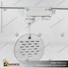 VERSALLES - FOCO LED TRACK LIGHT TRIFASICO COB 30W 4000K BLANCO 24, foto 4