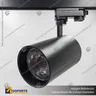 VERSALLES - FOCO LED TRACK LIGHT TRIFASICO COB 30W 3000K NEGRO 12, foto 4