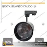 VERSALLES - FOCO LED TRACK LIGHT TRIFASICO COB 30W 3000K NEGRO 24, photo 1