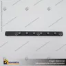 MG27 LUGANO - LAMPARA REJILLA CUERPO NEGRO 6W 300MM NEUTRO 4000K 48V, foto 1