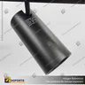 MONACO-FOCO TRACK LIGHT MAGNETICO CUERPO NEGRO 15W 48V 3000K, foto 4