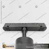 MONACO-FOCO TRACK LIGHT MAGNETICO CUERPO NEGRO 6W 48V 3000K, photo 3