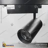 CANNES - FOCO LED TRACK LIGHT TRIFASICO COB 30W 3000K NEGRO 36, foto 3