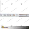 MG27 LUGANO - LAMPARA REJILLA CUERPO BLANCO 12W 540MM CALIDO 3000K 48V, foto 5