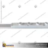 MG27 LUGANO - LAMPARA REJILLA CUERPO BLANCO 12W 540MM CALIDO 3000K 48V, foto 6
