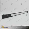 MG27 LUCERNA - LAMPARA LINEAL CUERPO NEGRO 10W 400MM NEUTRO 4000K 48V 150O, photo 1