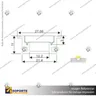PERFIL PARA CINTA LED ALP 033 3MT, foto 5