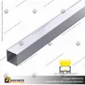 PERFIL PARA CINTA LED ALP 018 3MT, foto 4
