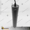 GALES- FOCO COLGANTE MAGNETICO CUERPO NEGRO 12W 48V 4000K, foto 7