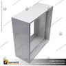 PERFIL FRAMELESS ALUMINIO 10 CM, foto 2