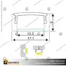 PERFIL PARA CINTA LED ALP 002 3MT, foto 6