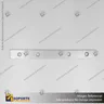 CONECTOR DE ALUMINIO PARA PERFILES ALP 180 CON TORNILLOS, 图片 1