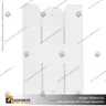 CARD HOLDER STOP/BLANCO/BLANCO, foto 1