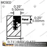 MCED - ROUND & SQUARE PANEL EDGING PROFILES, photo 5