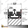 SLIDING DOOR TRACK AND FILLER, foto 2