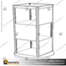 ROTATING OPEN DISPLAY TOWER BOX, foto 2