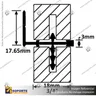 MCLN-WF-JOIN - LINEAR PANEL JOIN PROFILE WALL FIXING, foto 2