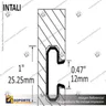 J & T ALUMINIUM SLATWALL INSERTS, foto 2