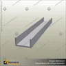 ALUMINIUM U CHANNEL - 18MM PANELS, foto 2