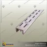 ALUMINIUM SLOTTED WALL CHANNEL, foto 1