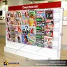 CALEXT ADJUSTABLE PRINT DISPLAY SYSTEM: DOCUMENT HOLDER TRACK, foto 3