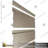 ALUMINIUM SLATWALL - 150MM PITCH, foto 3