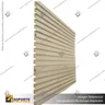 ALUMINIUM SLATWALL- 25MM TOP PLANK, foto 4