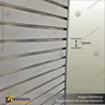 50MM PITCH SLATWALL PANELS, foto 1