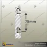 75MM PITCH SLATWALL PANELS, foto 2