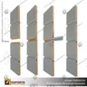 75MM PITCH SLATWALL PANELS, foto 4