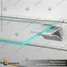 ALUMINIUM SHELF BRACKETS (FOR 6MM-18MM SHELVES), foto 3