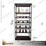 ESTANTE METALICO PARA VINOS CON BOTELLEROS, foto 4