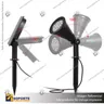LAMPARA SOLAR S7 7W ESTACA SIMPLE CON PANEL INDEPENDIENTE BLANCO NEUTRO, 图片 10