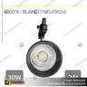 VERSALLES - FOCO LED TRACK LIGHT TRIFASICO COB 30W 4000K NEGRO 24, foto 6
