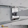 SOPORTE DE REPISA A PANEL RANURADO CON VENTOSAS 30 CM, foto 7