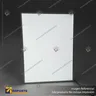 PANEL MENU SLIM BOX 1 CARA A2 CON PINES (435X600) COLOR PLATEADO, foto 8