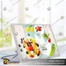 PANEL MENU SLIM BOX 1 CARA A4 CON PINES (225X304) COLOR PLATEADO, foto 8